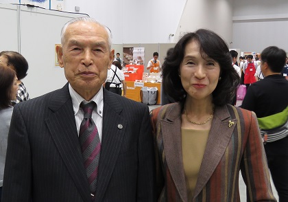 深尾秀夫会長、深尾由美子社長